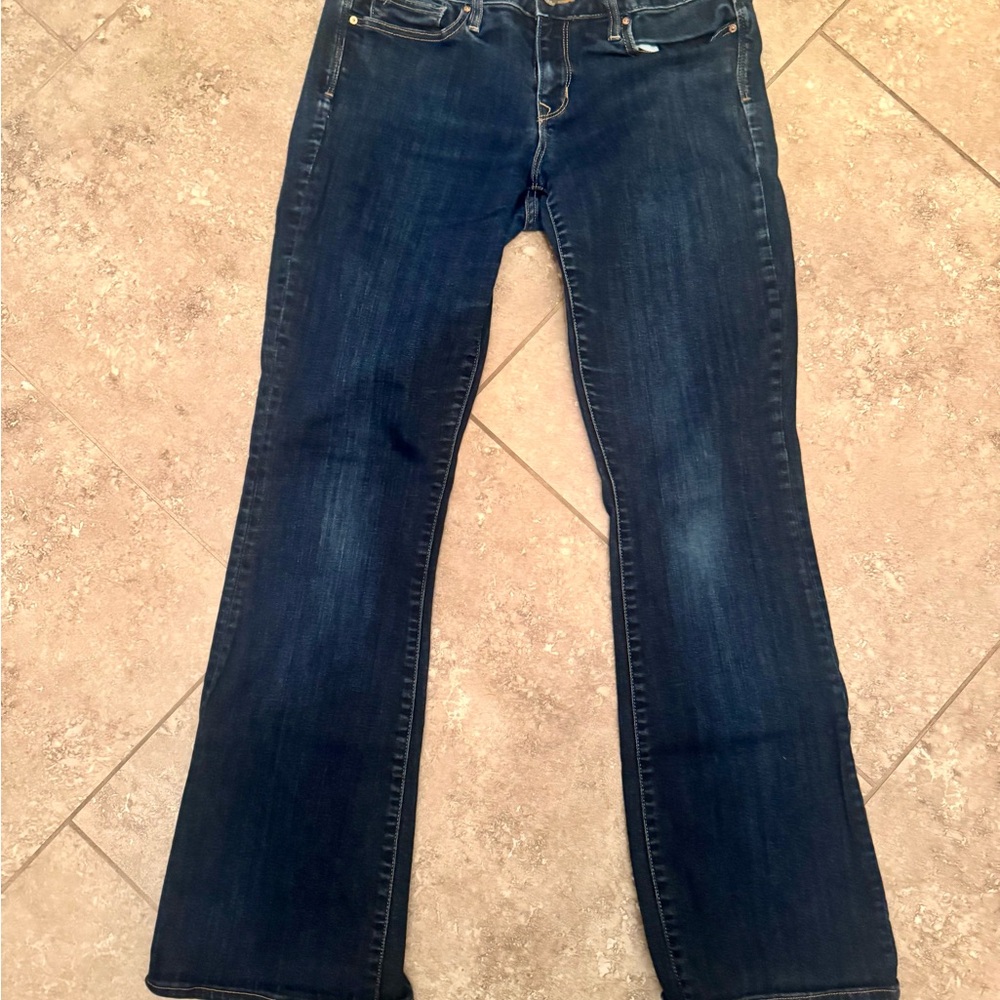 Gap Women's Dark Blue Jeans Size 29